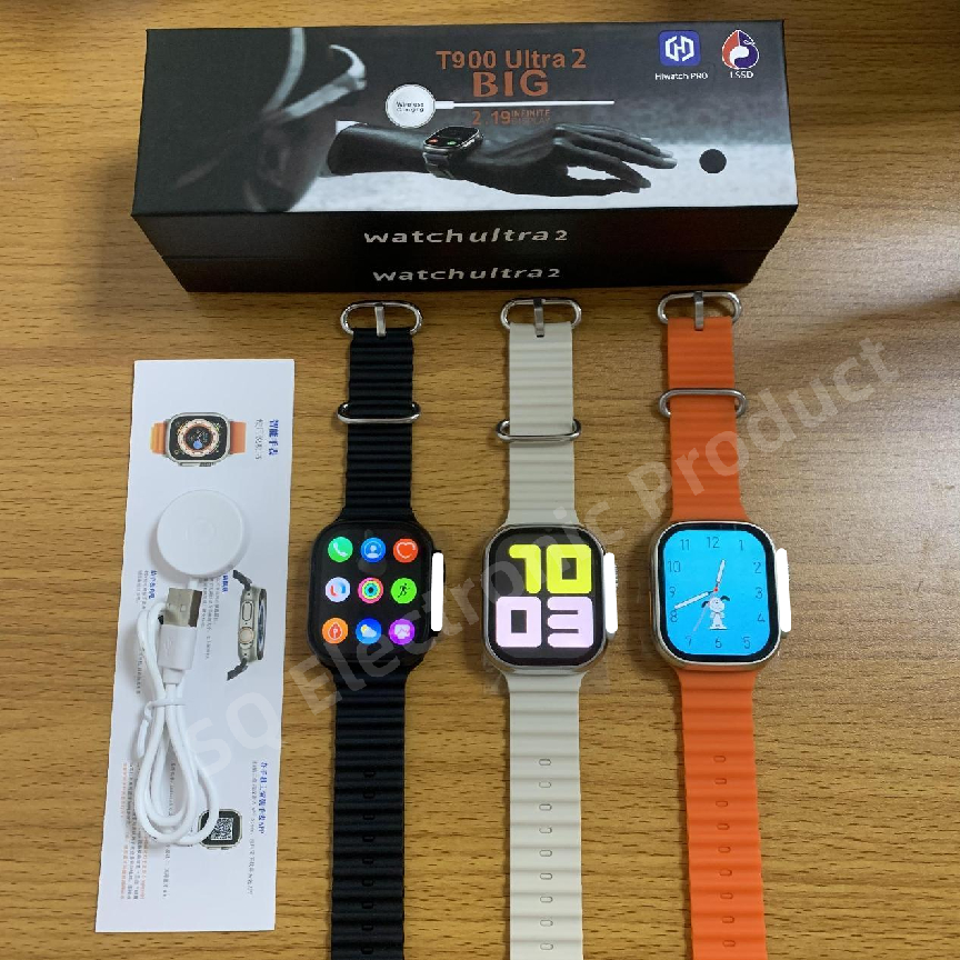 2024 T900 Ultra2 Bluetooth call 49mm information reminds the latest gesture connection phone function
