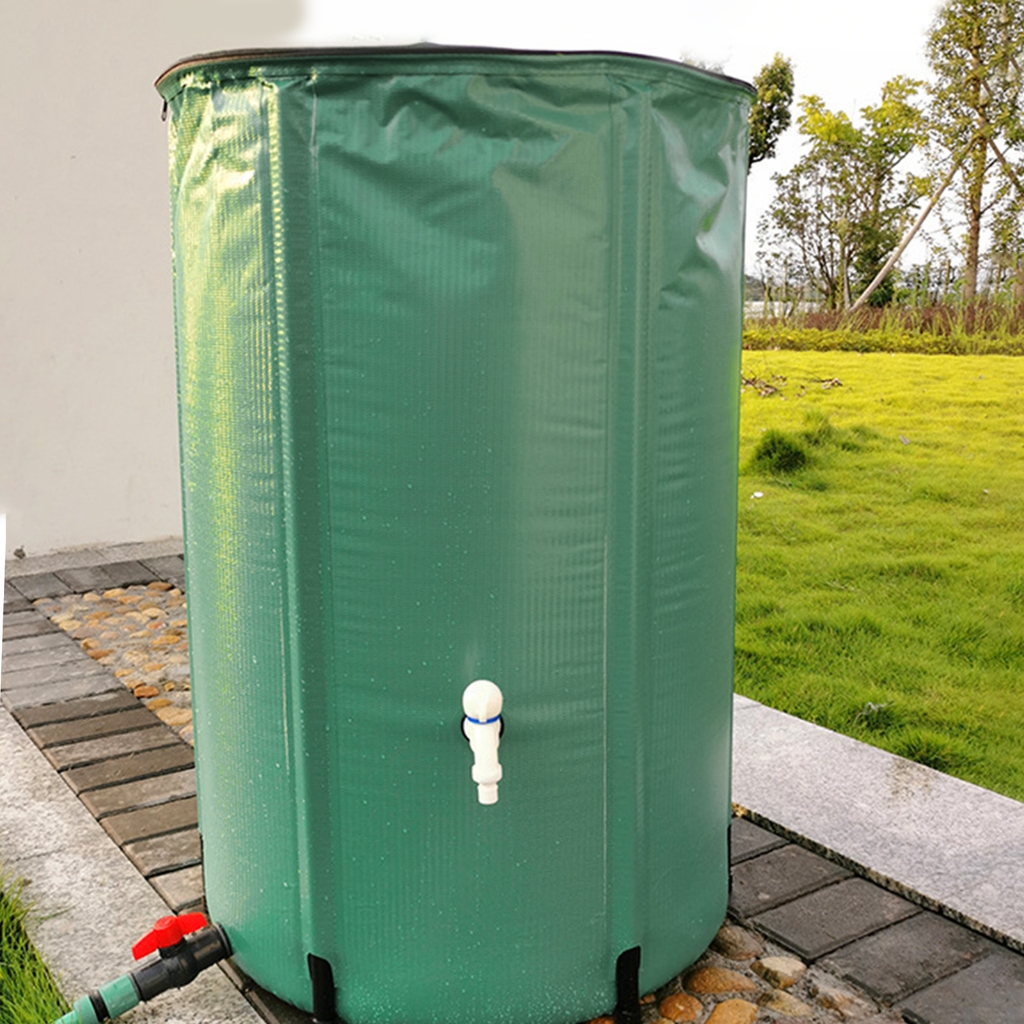 Foldable Water Storage Tank Rain Barrel Portable Rainwater Collection System Collapsible Tank Water Storage tdemy tdemy