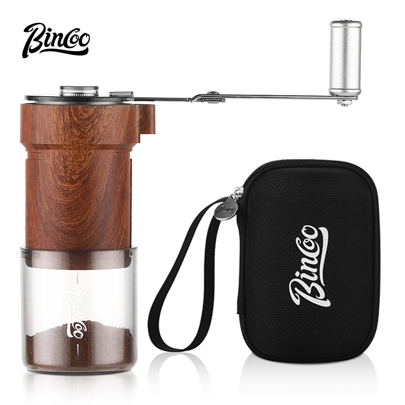 BINCOO Manual Grinder Mini Coffee Hand Grinder Outdoor Portable Bag Coffee Equipment for Camping and Travel