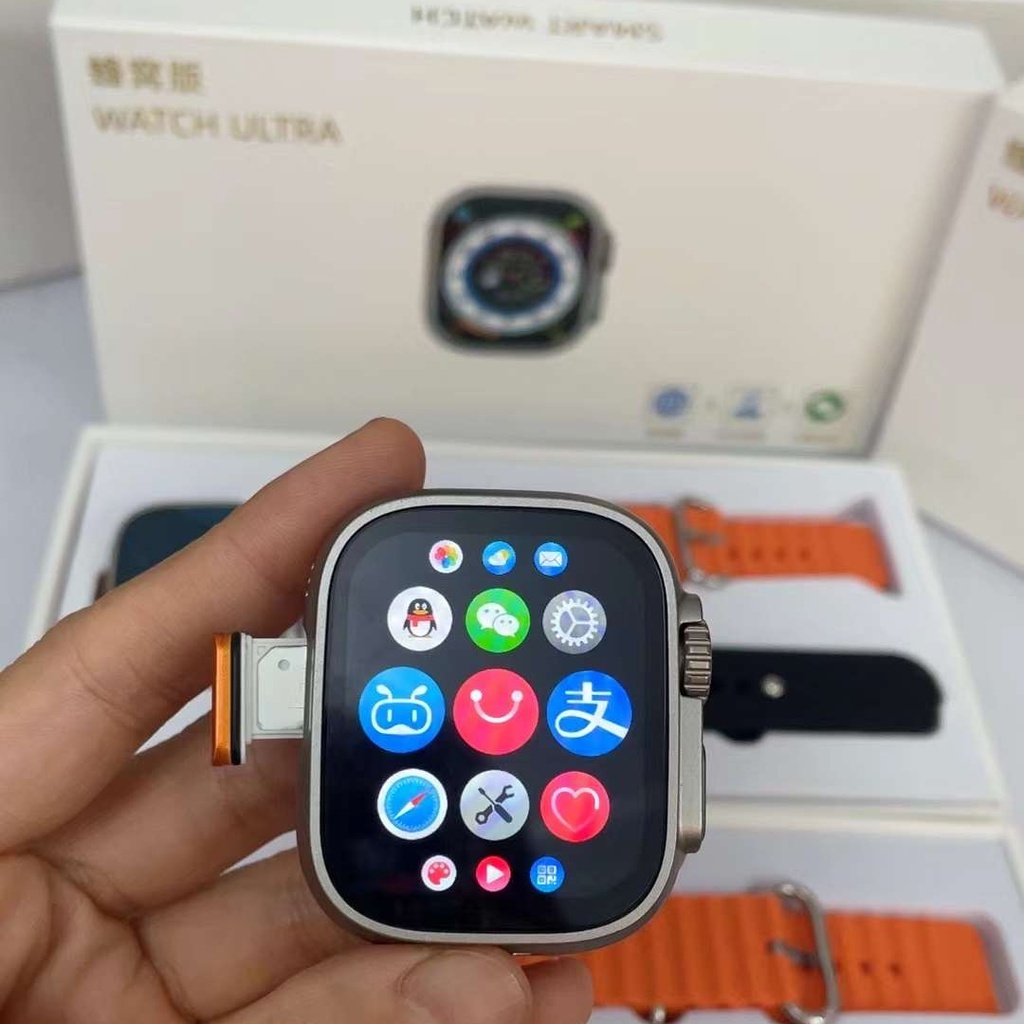 DW89 Super Smart Watch Men's and Women's 4G SIM Children's GPS Face Recognition Video Call Smart Watch Google APP Download WIFI Play TIKTok