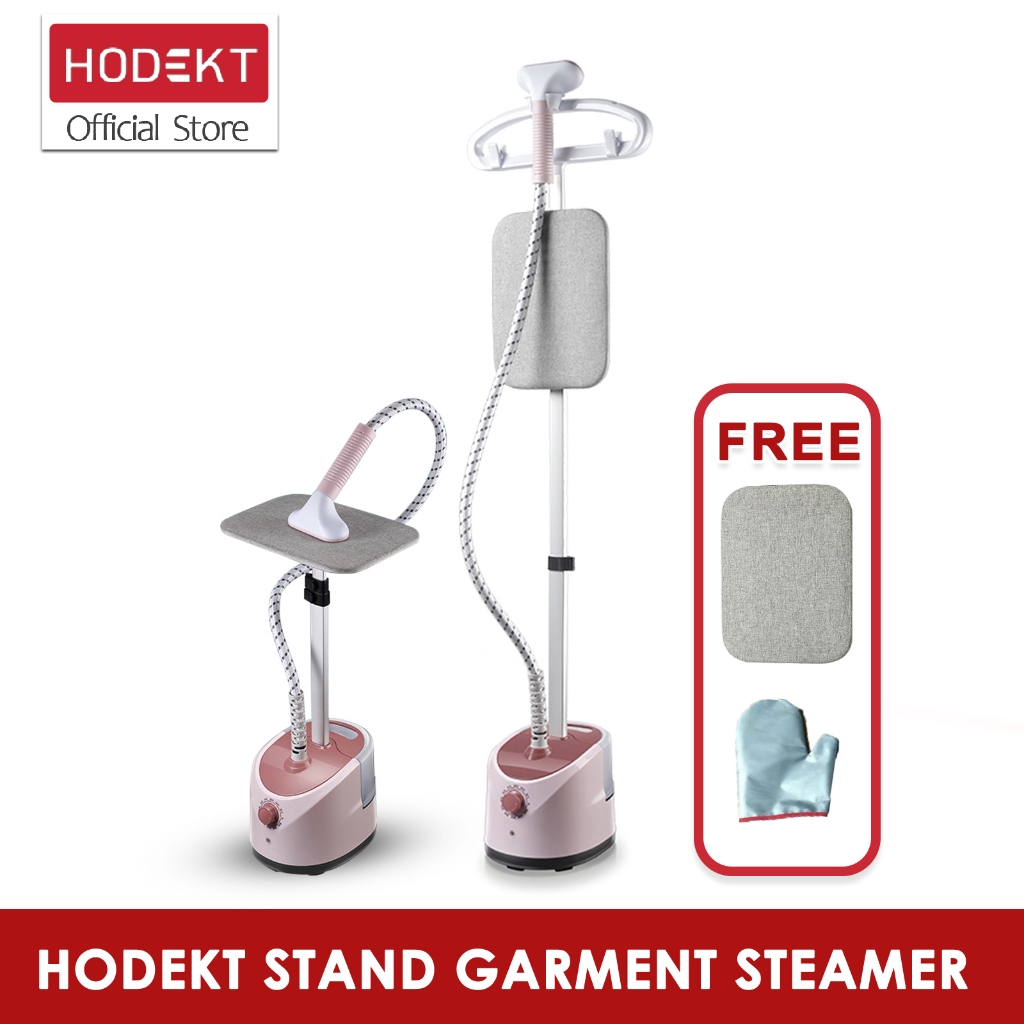 HODEKT Stand Garment Steamer (Dengan Tiang & Papan Seterika)