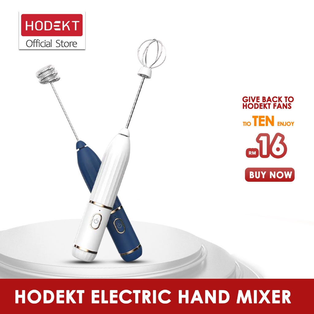 HODEKT Electric Hand Mixer Multi-functional electric whisk Hand Blender electric mixer for baking