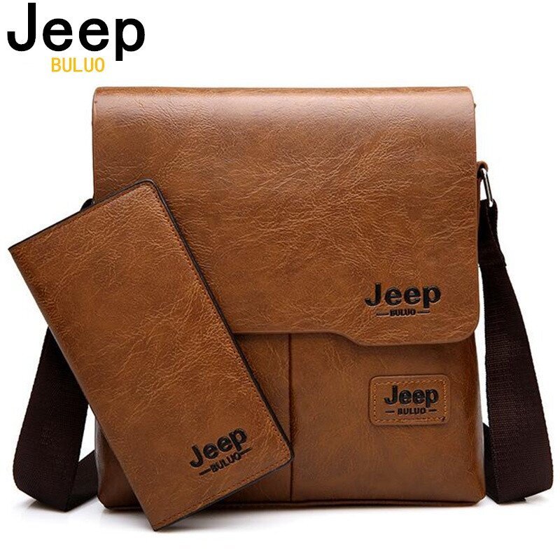 Jeep Men Travel Office Outer Sling Shoulder Bag Men Man Handbag Tote Beg Lelaki 7R4