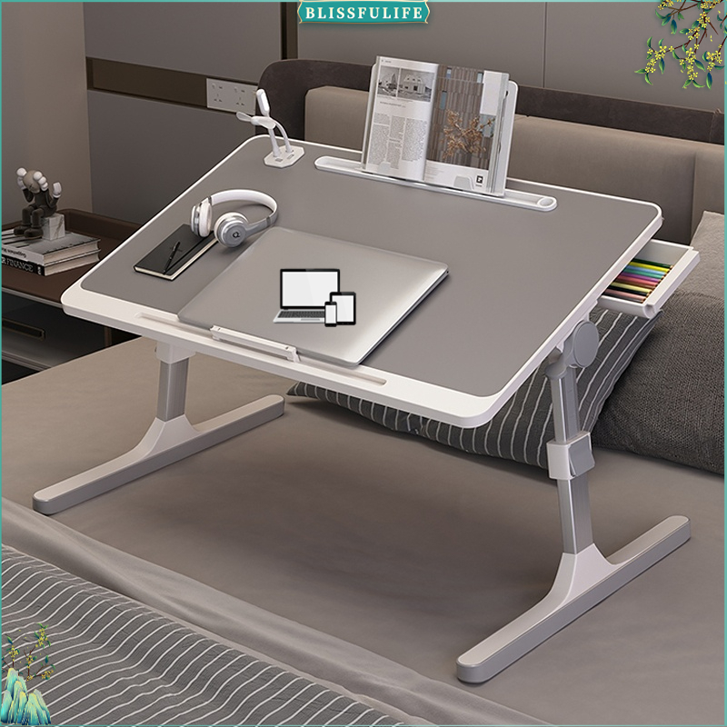 Portability Collapse Elevated Computer Desk Reading Bookshelf Simplicity Study Table Bureau Laptop Desk Dormitory Students