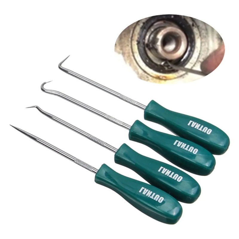 Oil Seal Screwdrivers Set O-Ring Gasket Puller Remover For Garages General-Plumbers Mechanics Workshop Pick Hooks Tools