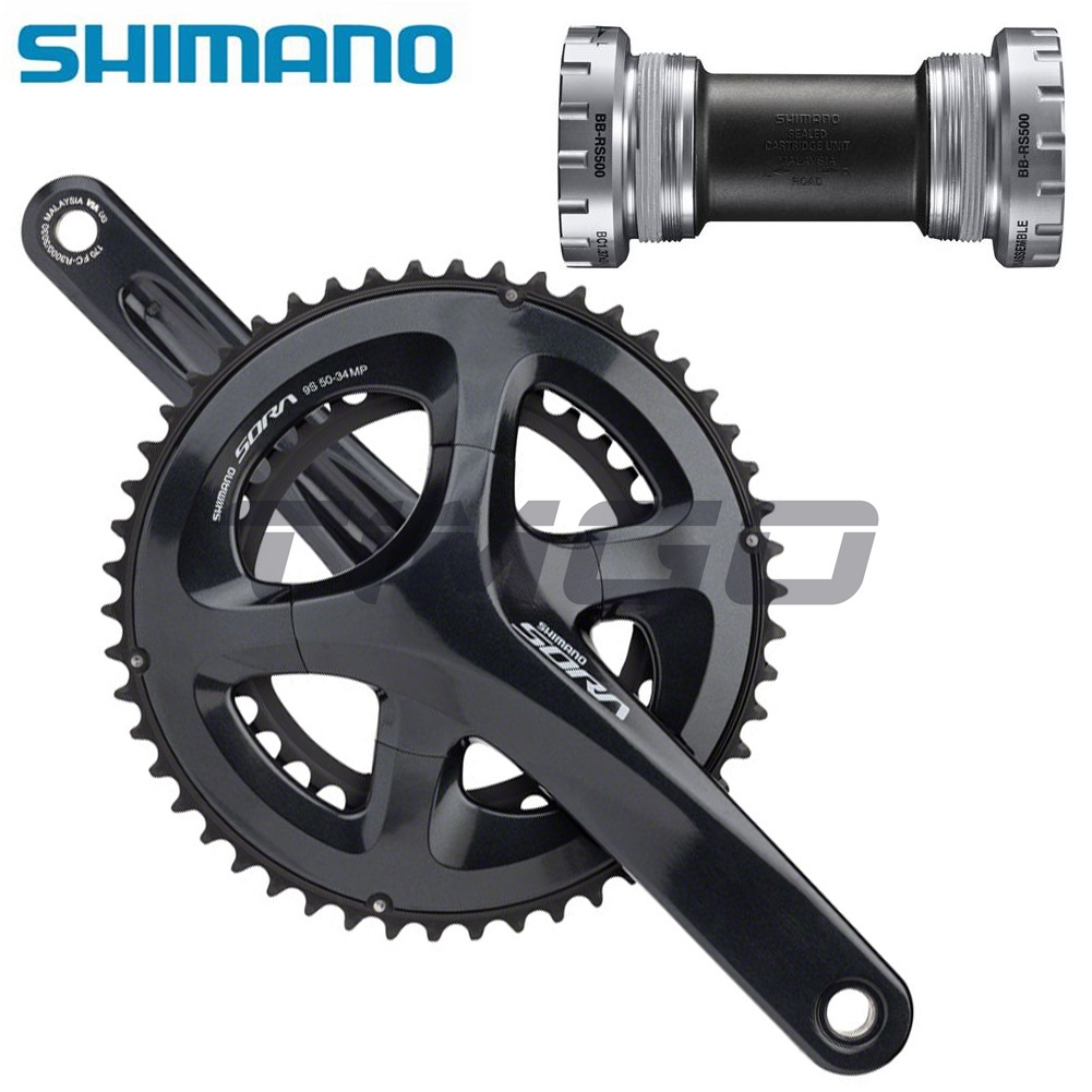 SHIMANO SORA R3000 165mm 50-34t 11-32t SHIMANO SORA FC R3000