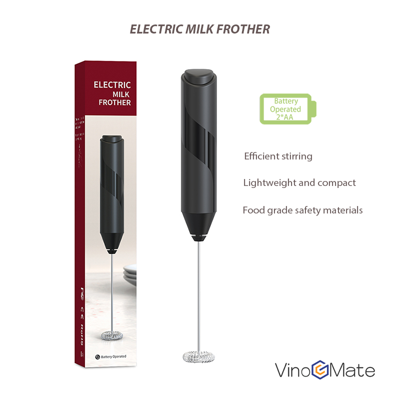 Electric Milk Frother（Black edition）|电动奶泡器（黑色款）|電動奶泡器（黑色款）