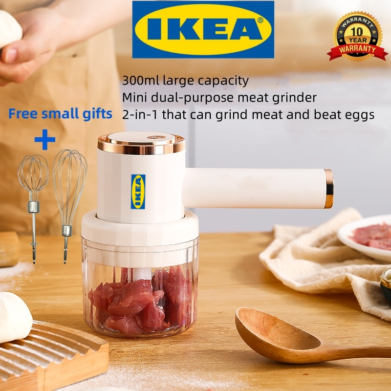 IKEA original *Malay stock* (10 years warranty) Mini Electric Blender Capsule Cutter Chopper Baby Food Processor Meat Cutter Meat Grinder Multifunctional Grinder