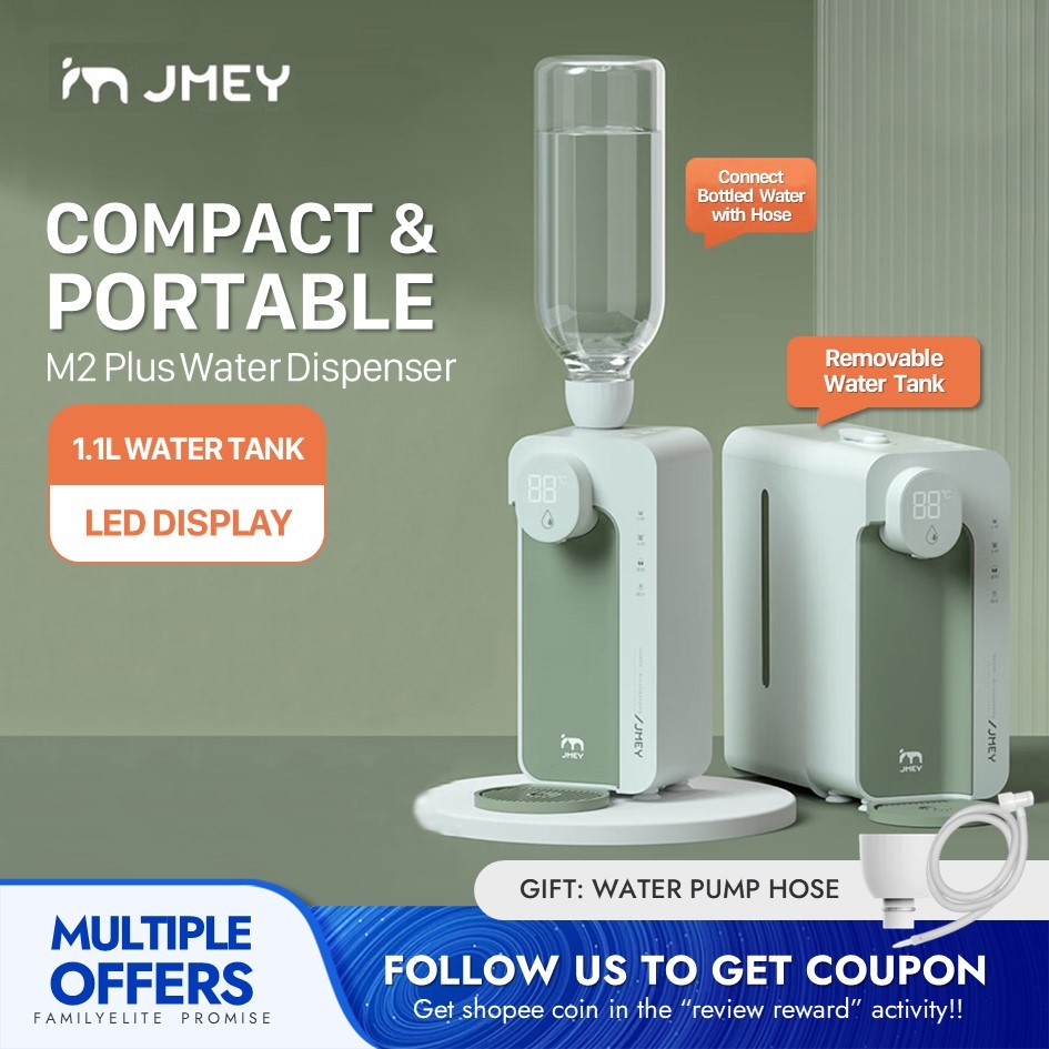 Xiaomi Youpin JMEY M2 Plus Instant Hot Water Dispenser Home Travel Desktop Electric Kettle Air Panas 小米集米即热式冷热饮水机