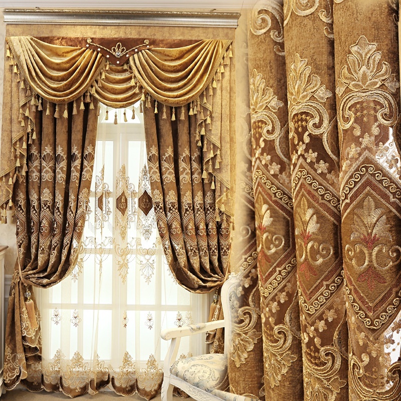 AnneyOneDecor Luxury Velvet Curtains Elegant Home Decor Room Darkening Velvet Drapes Heat Insulated Window Shade Panels for Living Room