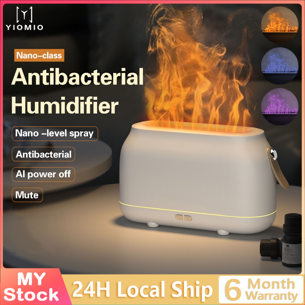 YIOMIO Antibacterial air humidifier for room aromatherapy diffuser health nano spray air purifier with essential oil 香薰机 加湿器 香精喷雾器