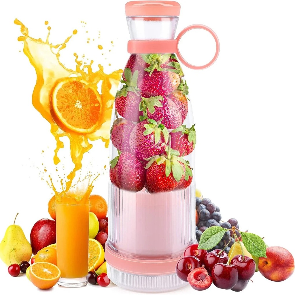 420ML Portable Electric Juicer Blender USB Mini Fruit Mixers Juicers Fruit Extractors Food Milkshake Multifunction Juice Maker Machine