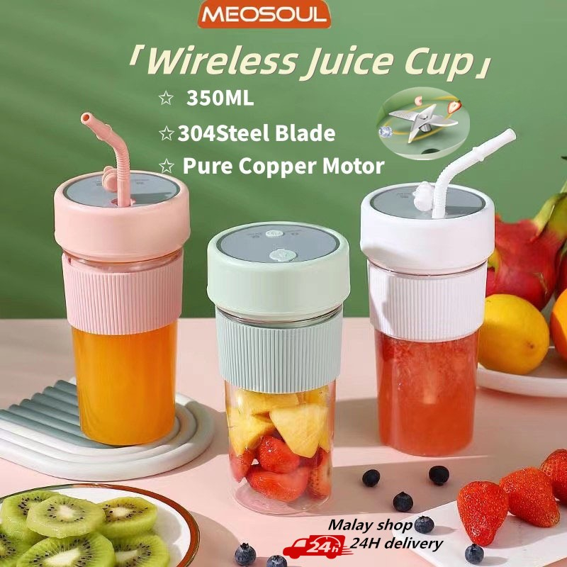 6 Blade Portable mini Electric Juice Blender Juicer Juicer Juice Cup Blender