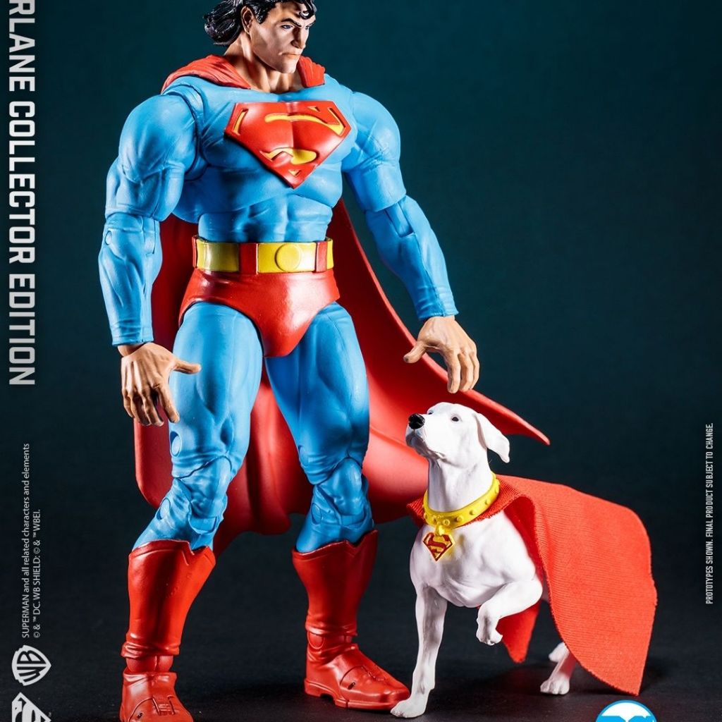 McFarlane DC Collector's Superman and Crypto Action Figure Toy