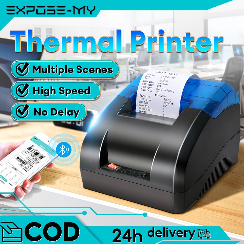 EXPOSE Thermal Waybill Printer With BT & USB Interface (58mm)