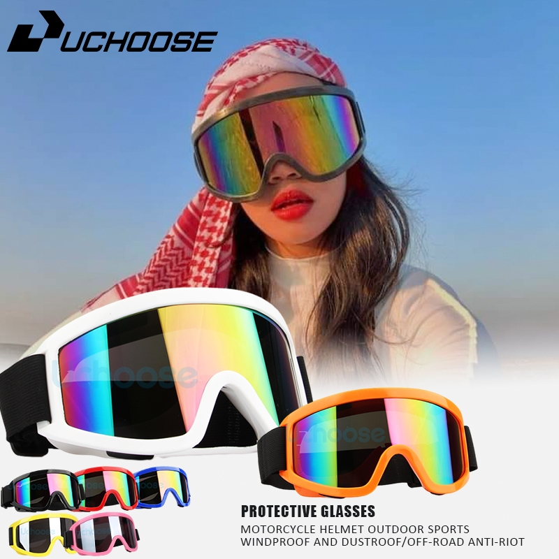 New Motorcycle Sun Protection Goggles Off Road Equipment Motocross Goggles More Colour Goggles Helmet Safety Protective Men And Women Goggles