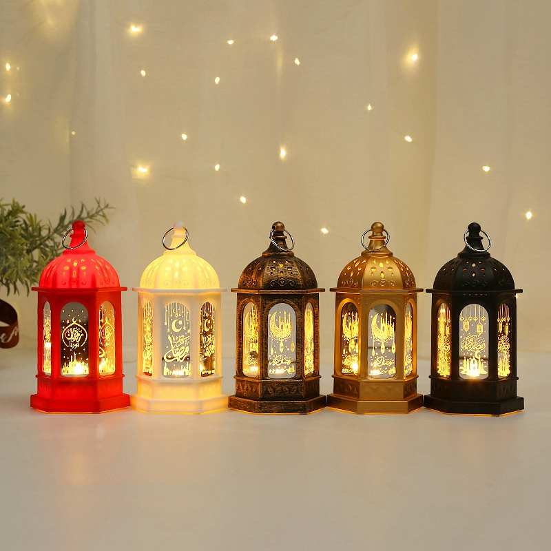 Hari 3D Led Night Light Retro Moonlight Lamp Friendship Lampu Ramadan Decoration Eid Mubarak Gift