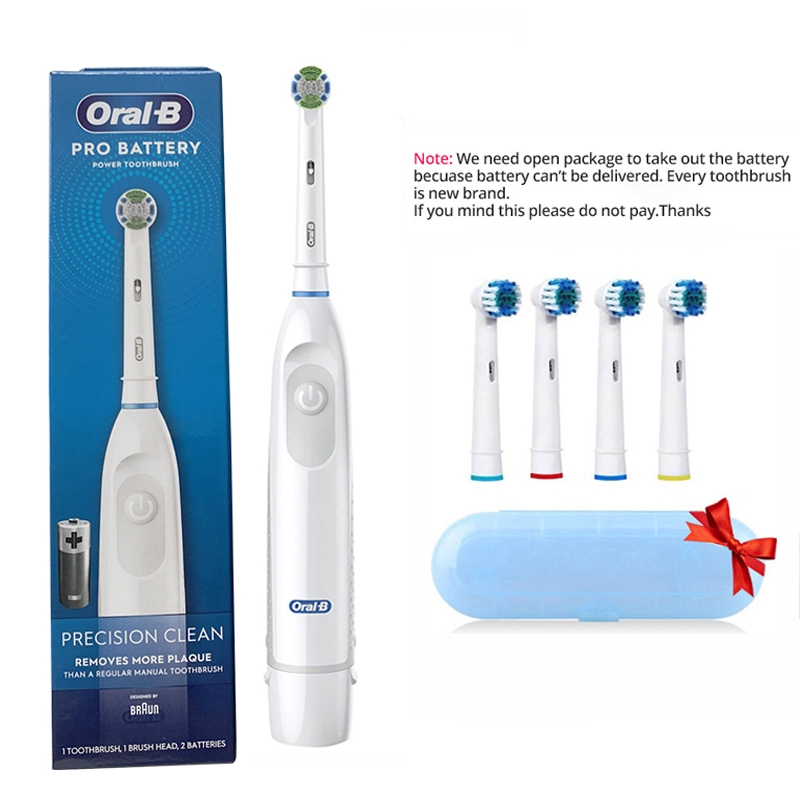 Oral B Sonic Electric Toothbrush 2D Rotating Electronic Toothbrush Oral Hygiene Dental Teeth Brush with Replaceable Heads