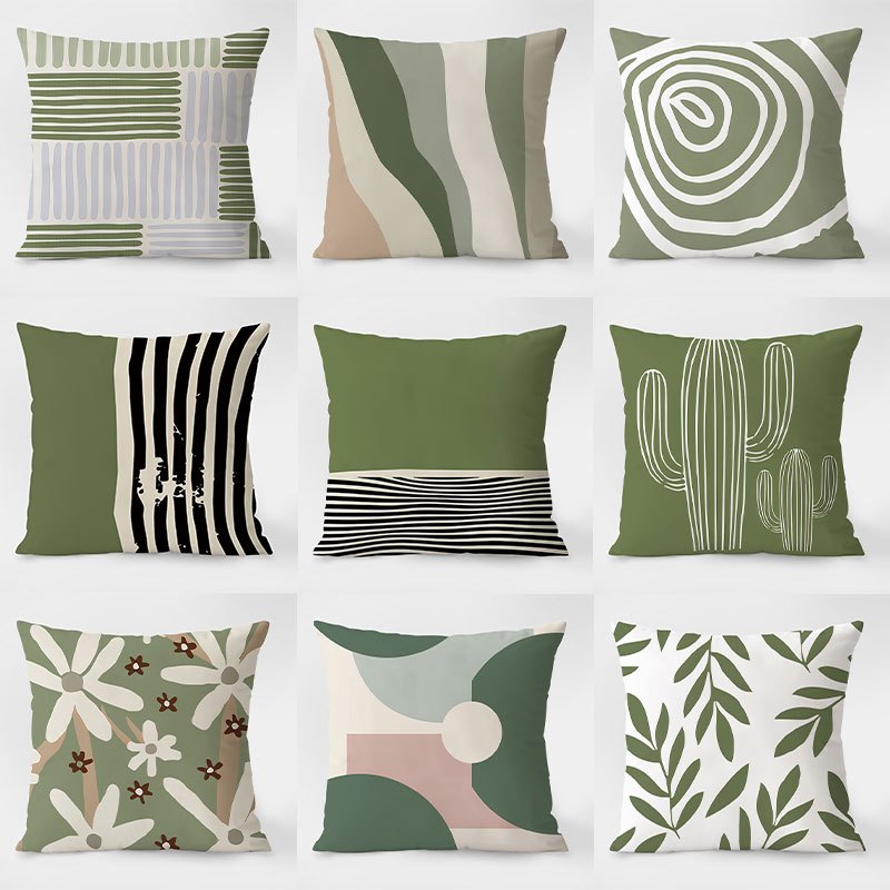 Morandi Healing Pillow Cushion Sofa Decoration 60x60.50 x50.45 x45.40 x 40