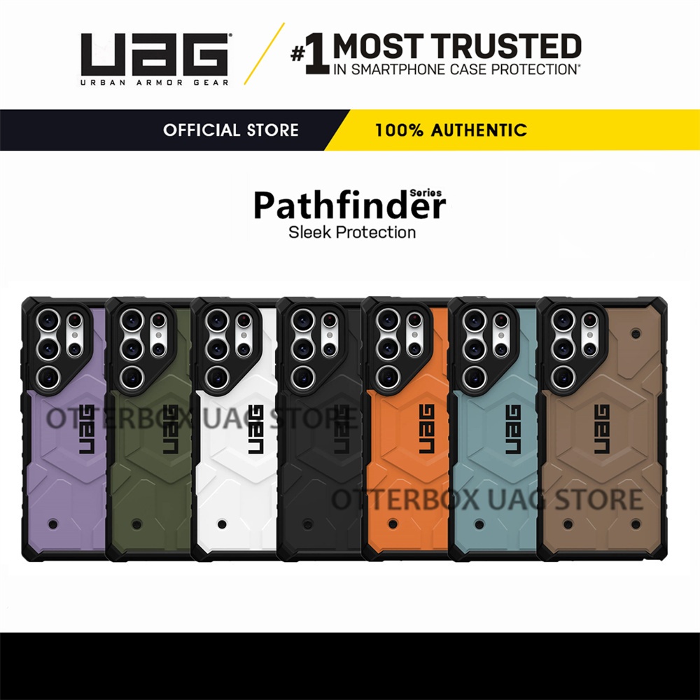 UAG Galaxy S23 S24 Ultra / Galaxy S23 S24+ Plus / Galaxy S23 S24 Case Pathfinder Samsung Casing Rugged Shockproof Military Drop Tested Protective Cover