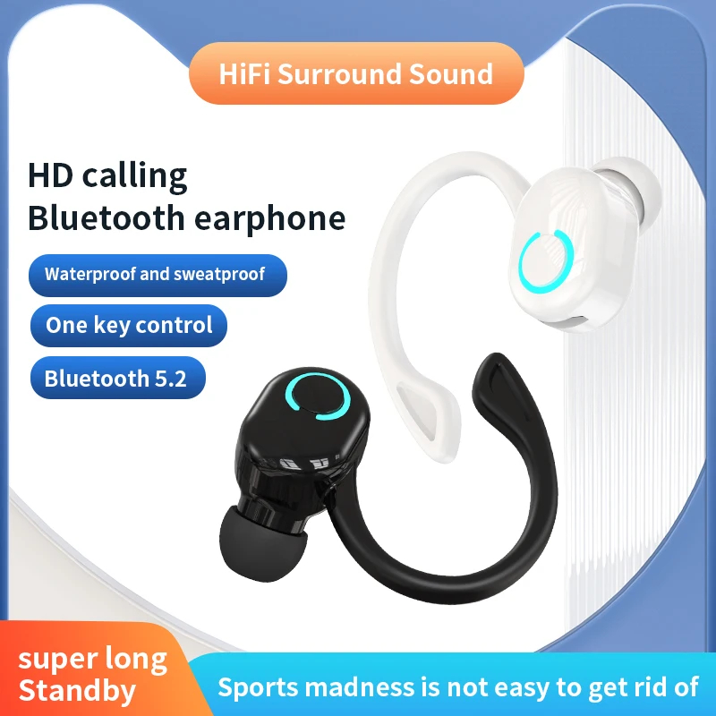 S10 Wireless Earphone Mini Bluetooth Handsfree Stereo Waterproof Headset With Mic