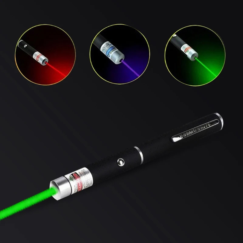 Green Light Single-Point Pointer Pointer Pen Green Laser Flashlight Laser Light Guide Finger Star Sales Pen