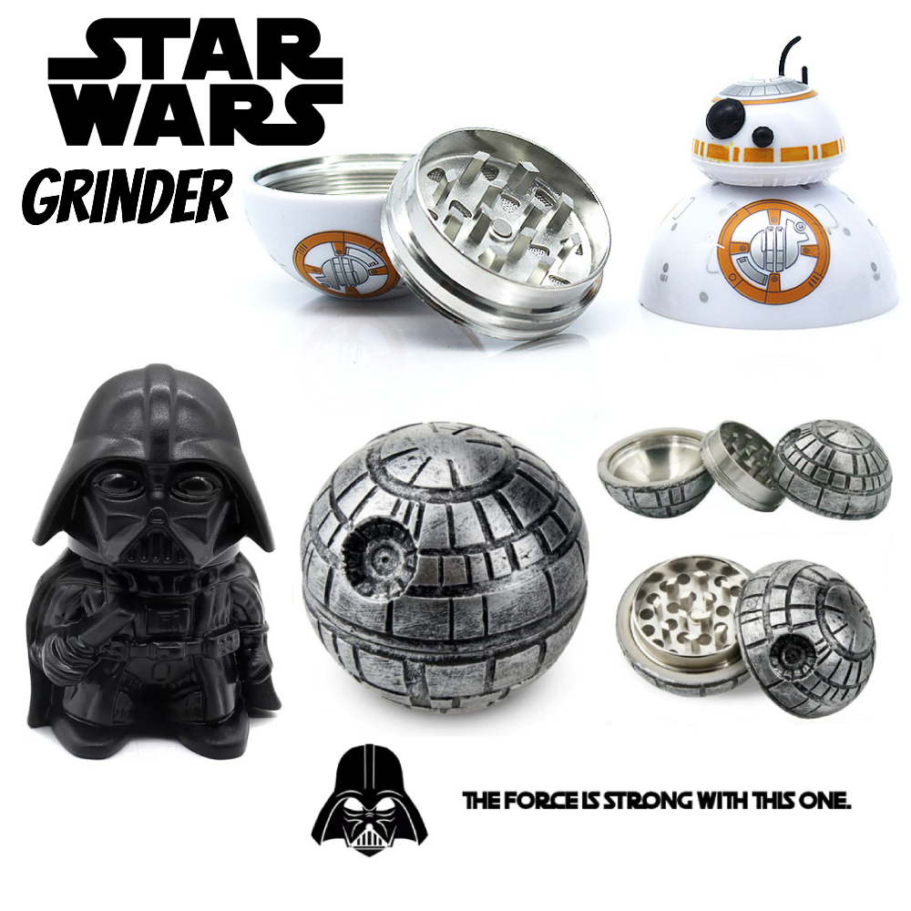 Star Wars Funny Cartoon Herb Grinder