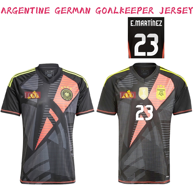 Argentine German goalkeeper jersey[fan version] away football T-shirt football jersey S-2XL * available&customized*