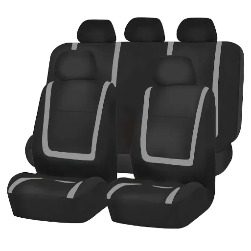 Car Seat Cover Universal Auto Flat Stretch Fabric Set Front Standard Automobile Interior Protector Products Accessories