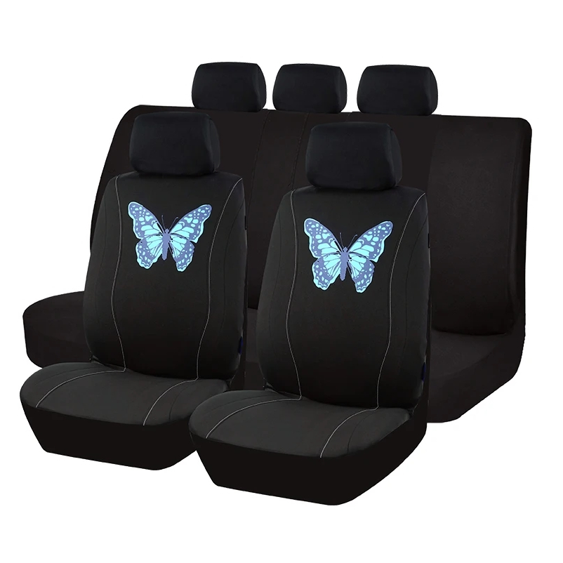 AUTO KING Print Polyester Universal Car Seat Covers Fit For Most Car SUV Truck Car Accessories Interior Seat Protector