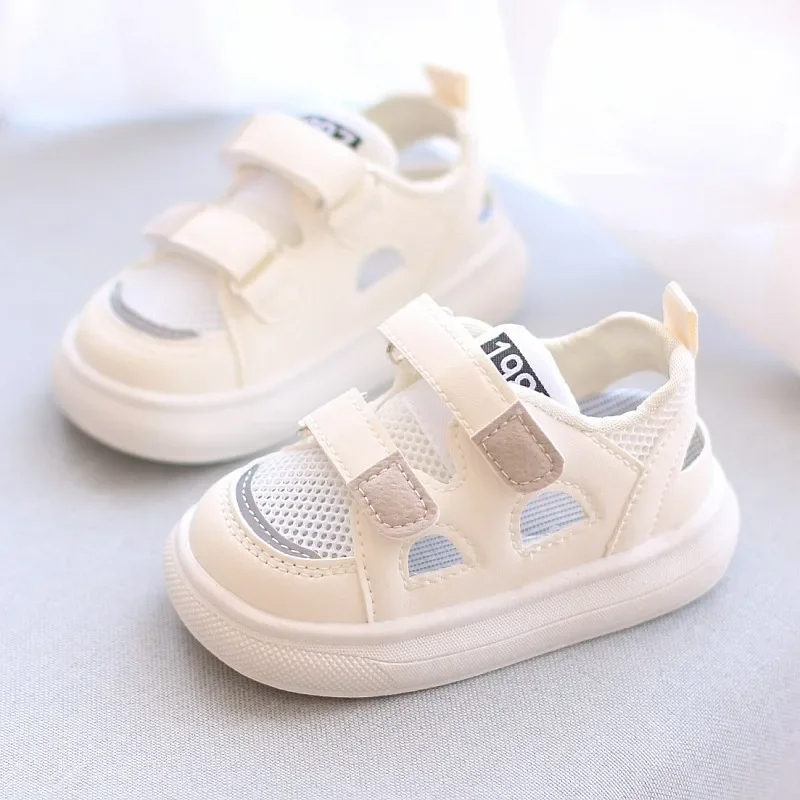 New Summer Breathable Mesh Shoes Children Sport Shoes Boys Girls Hollow Out Skate Cool Fashion Baby Children Sandals