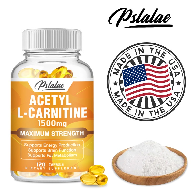 ACETYL L-CARNITINE capsules, prevention of mental decline, heart health, vegan, non-GMO