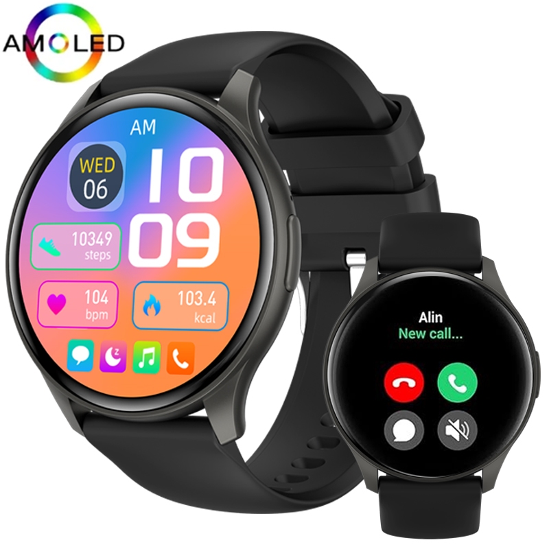 2025 New Men Smart Watch Real-time Activity Tracker Heart Rate Monitor Sports Women Smart Watch Men Clock For Android IO