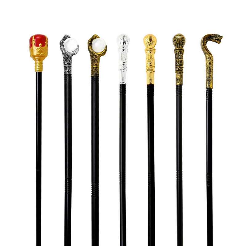 Scepter King Queen Scepters for Kids Adult Cosplay Royal Costumes Accessories Wand Theater Easter Party Prop Snake Cobras Cane Egyptian Style Staff Toys