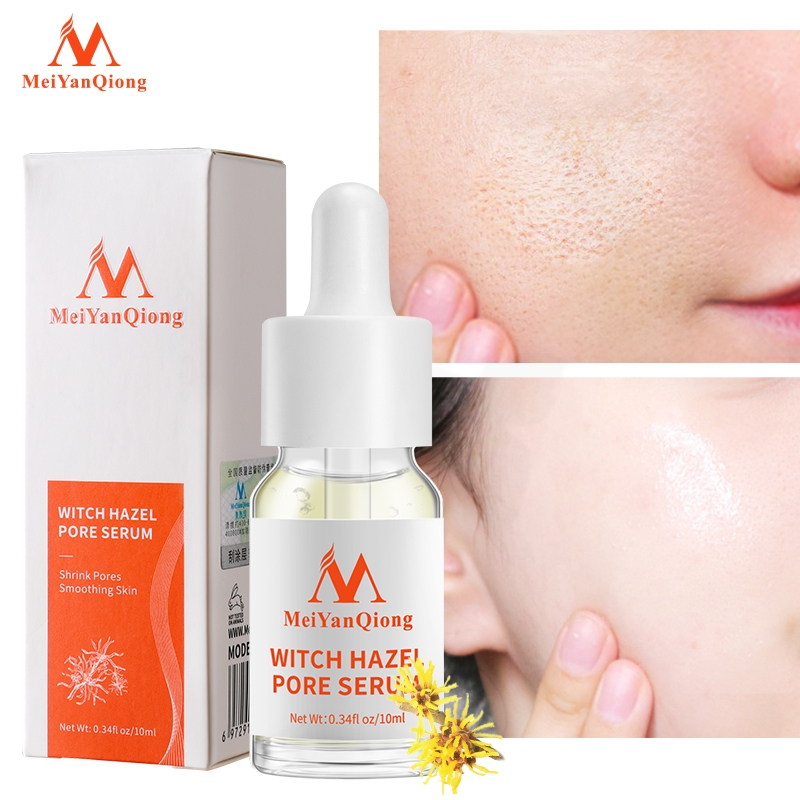 MeiYanQiong Hamamelis Shrink Pore Minimizer Serum Remove Wrinkles Spots Facial Essence10ml