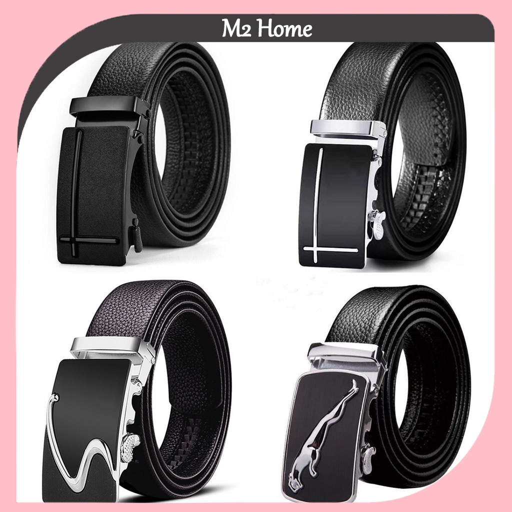 120cm Long Belt For Men Business Belt Auto Lock Belt Waist Unisex Waist Strap Tali Pinggang Lelaki皮带