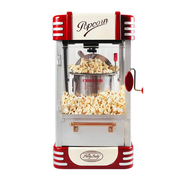 Household Small Hot Air Popcorn Maker Electric Popcorn Popper for Party