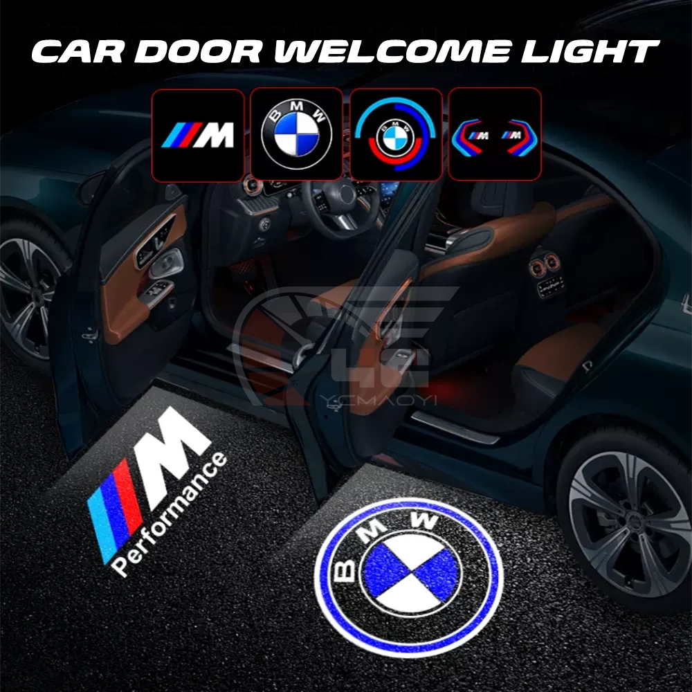 2/4Pcs Led Car Door Light Welcome Projector Logo Ghost Shadow Lamp For BMW E60 E61 E90 E91 E92 E93 F10 F11 X1 X3 X5 GT Z4 Accessories