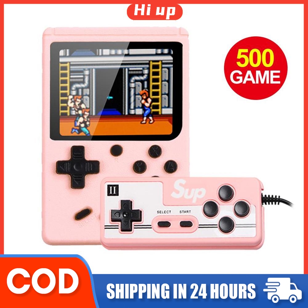 500 Games retro gaming console Macaron Gameboy Classic Gameboy Mini Handheld Game Console FC children's  Classic Retro Game Player Gift for child game boy