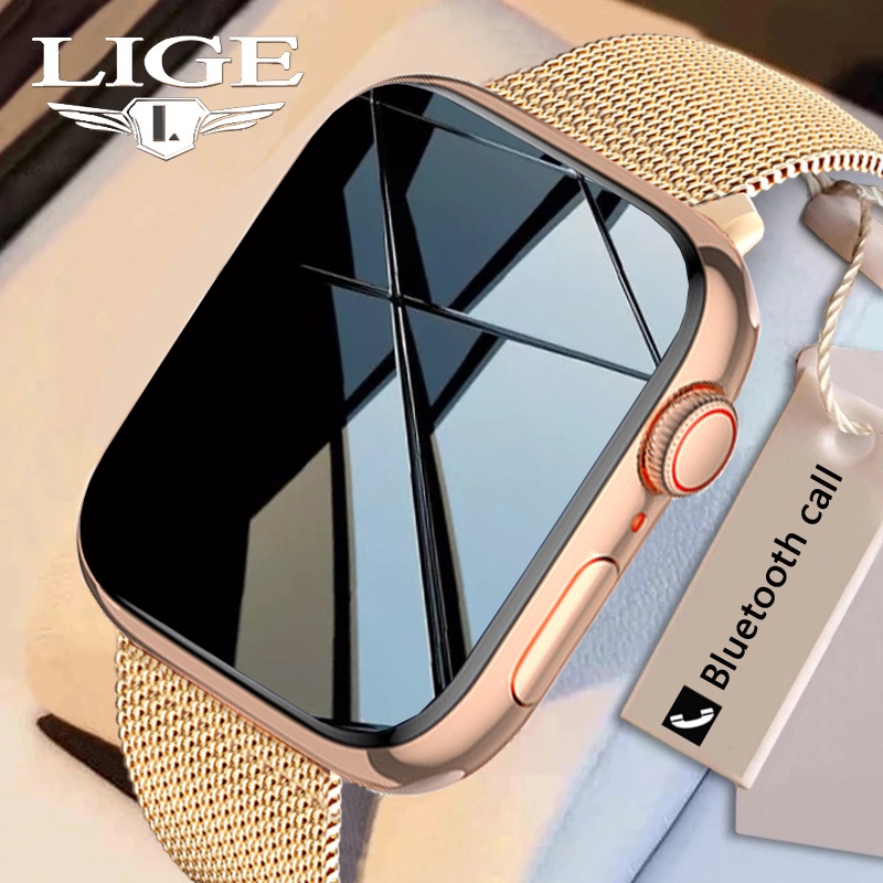 LIGE Smart Watch Men Full Touch Screen Waterproof Sports Watches Fitness Tracker Smart Women Watch