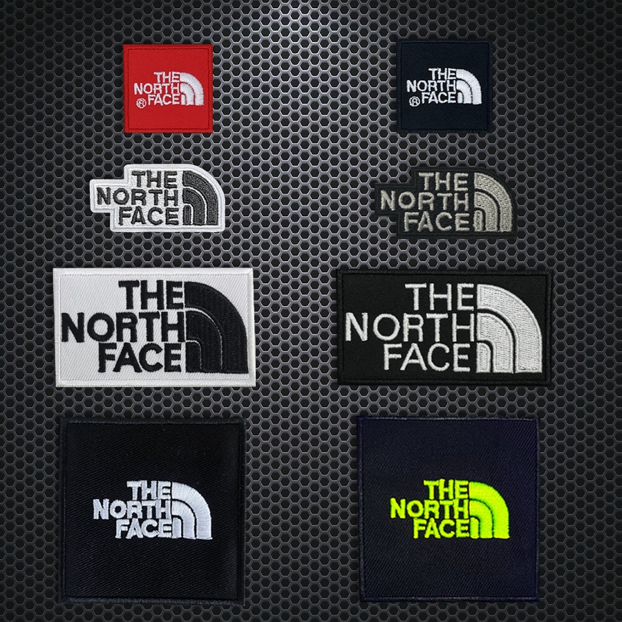 TheNorthFace computer embroidery badge clothing accessories patch cloth stickers badge cloth stickers small labels