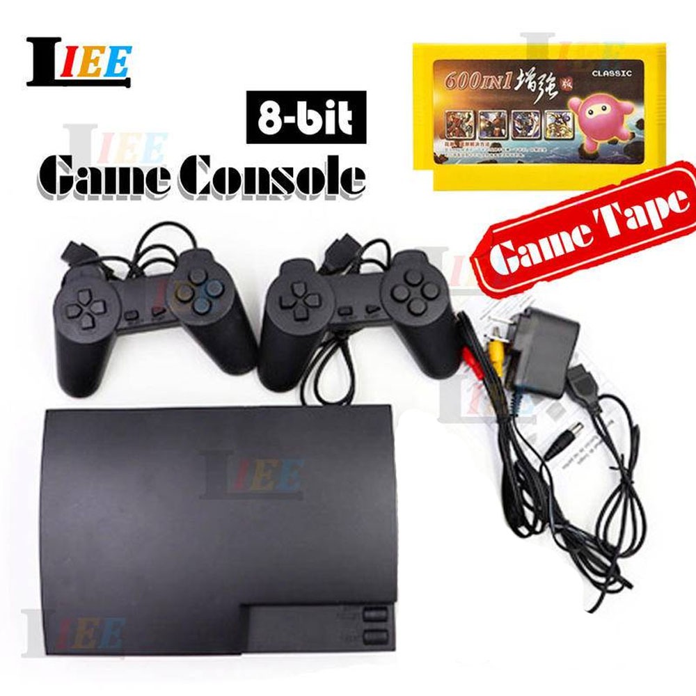 Videos TV Game Console Set Videos Game Controller Tape Classic Contra Mario Card-type PS3 Console Free 600 Game Cards