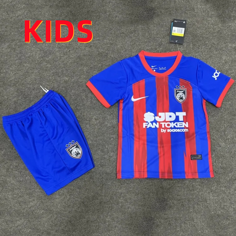 JOHOR Southern Tigers Home and Away Jersey produced by Nike for the 2024-25 season kids