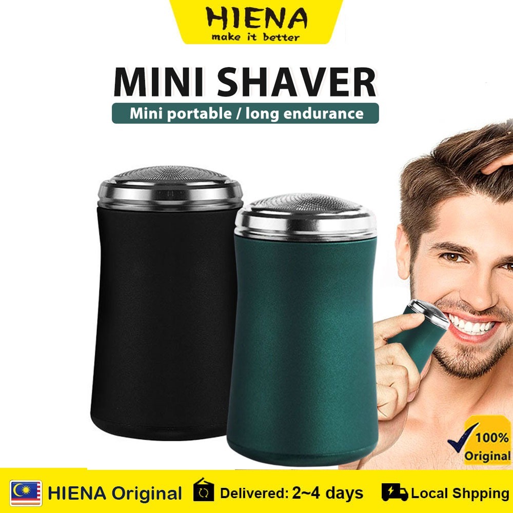 【Clearance Price】Mini Electric Shaver Razor Dry Wet IPX7 Pocket Size Rechargeable Shaver Waterproof Shaving Machine Mesin Cukur Janggut