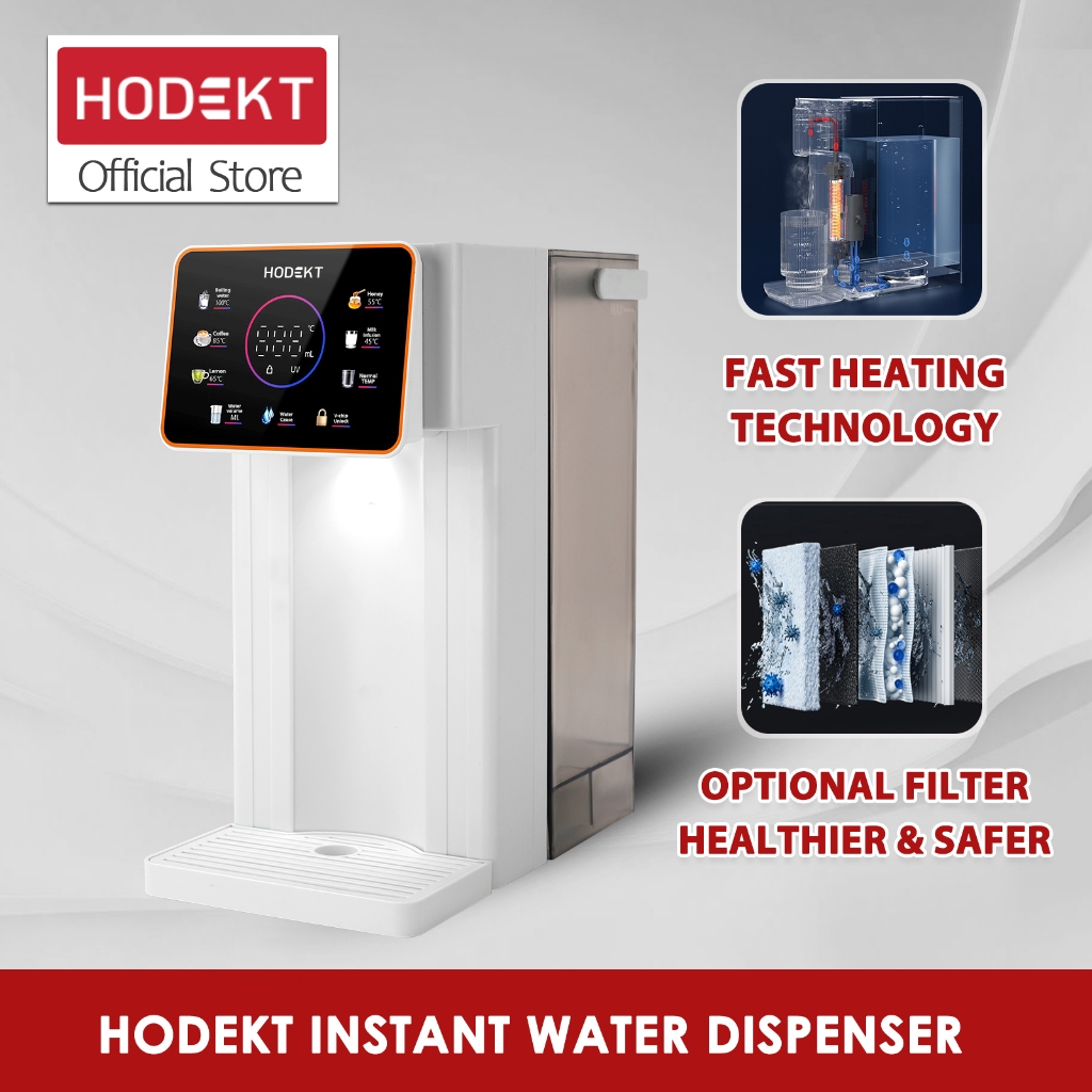 HODEKT 3L Water Dispenser Thermo Pot LCD Screen Digital Desktop Instant Hot Water Pot Kettle Heater Dispenser Adjustment Temperature Fast Heat Desktop Water Dispenser 飲水機