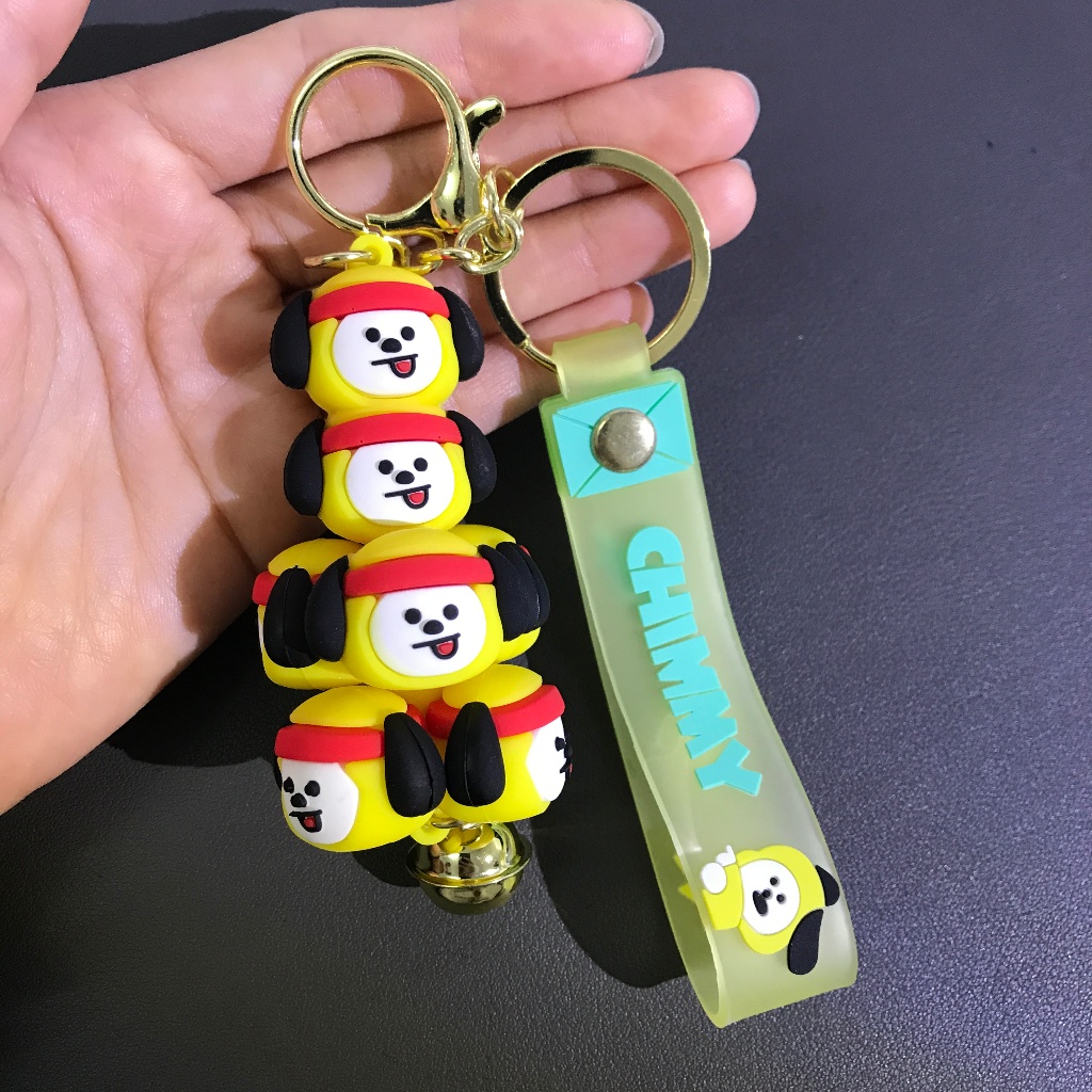 BT21 bulletproof youth group key pendant keychain student backpack pendant