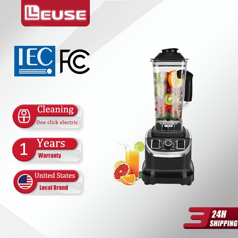 LEUSE Heavy Duty Blender 2L Fruit Juicer Food Ice Crusher Multifunctional Kitchen Appliance