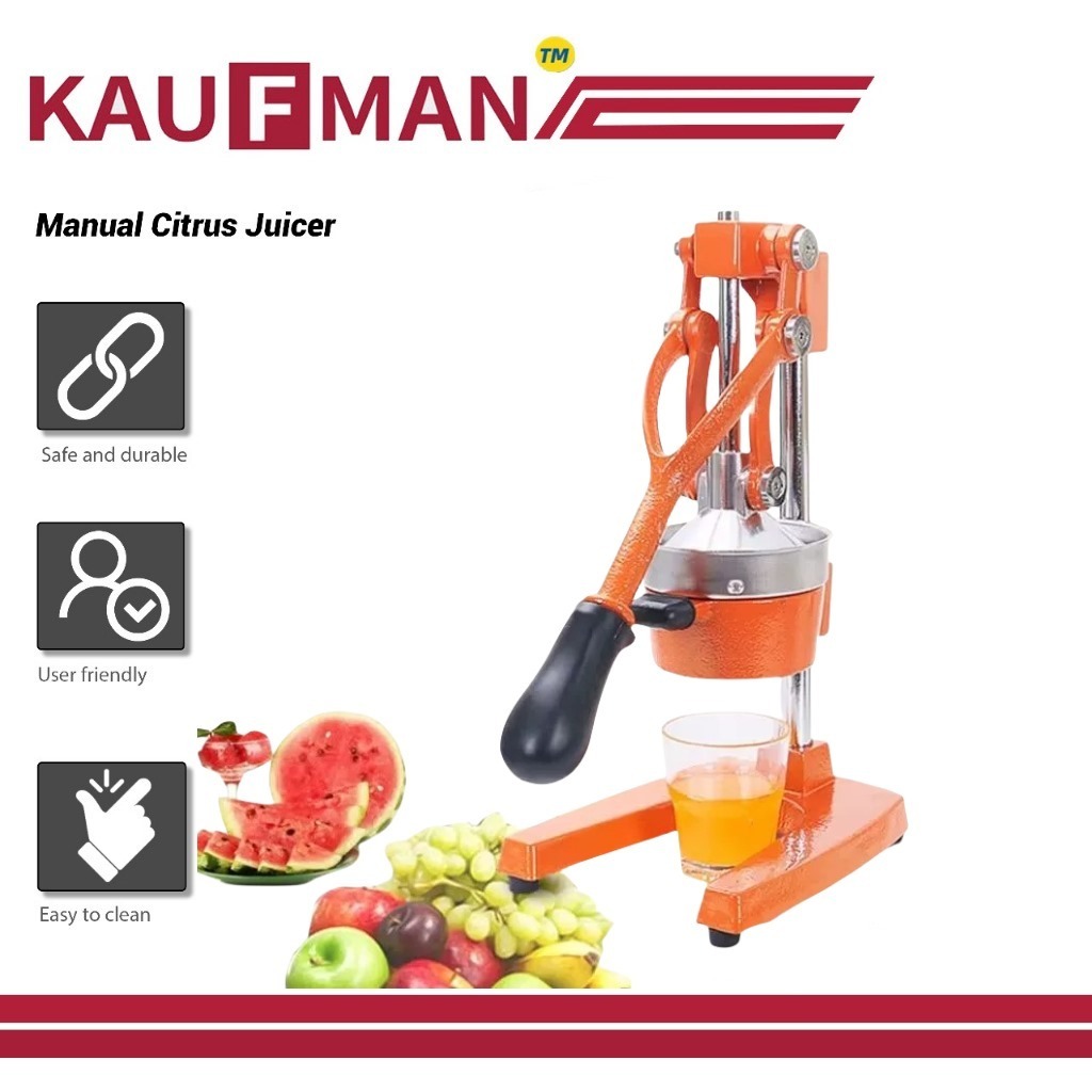 [Ready Stock]Hand Press Commercial Pro Manual Citrus Fruit Lemon Juicer Juice Squeezer