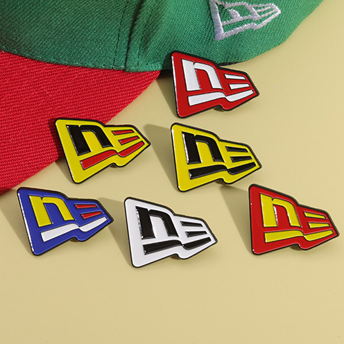 Colorful New Era Hat Pin Hat Clip Brooches Badges Metal Pins Backpacks Hats Accessories Gifts
