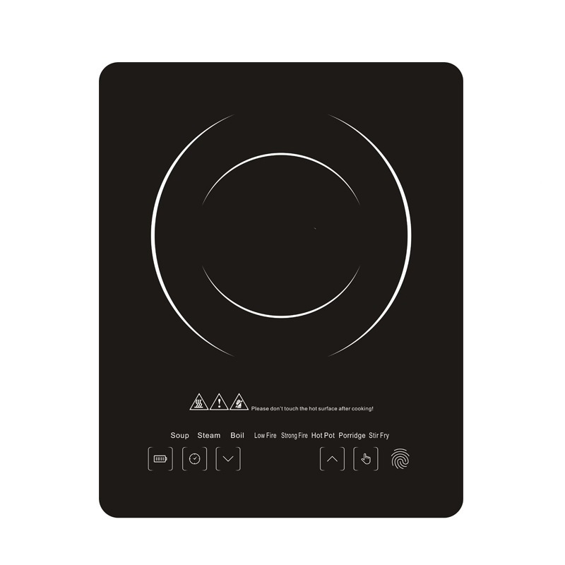 Touch Screen Electric Induction Cooker 2200W Waterproof Black Crystal hotpot cooktop electromagnetic 电磁炉